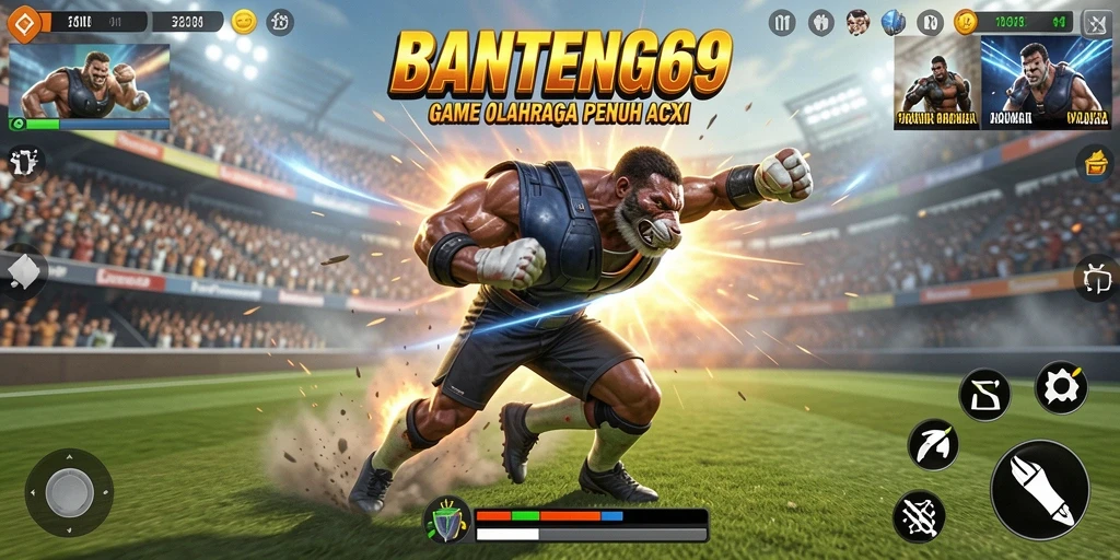 Tampilan gameplay BANTENG69 yang menarik dan dinamis.