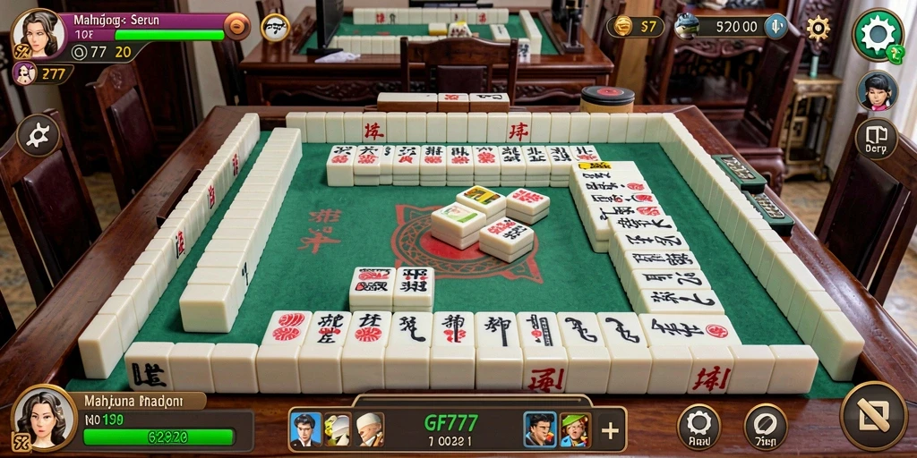 Tampilkan gameplay seru dan menyenangkan dari permainan Mahjong GF777.