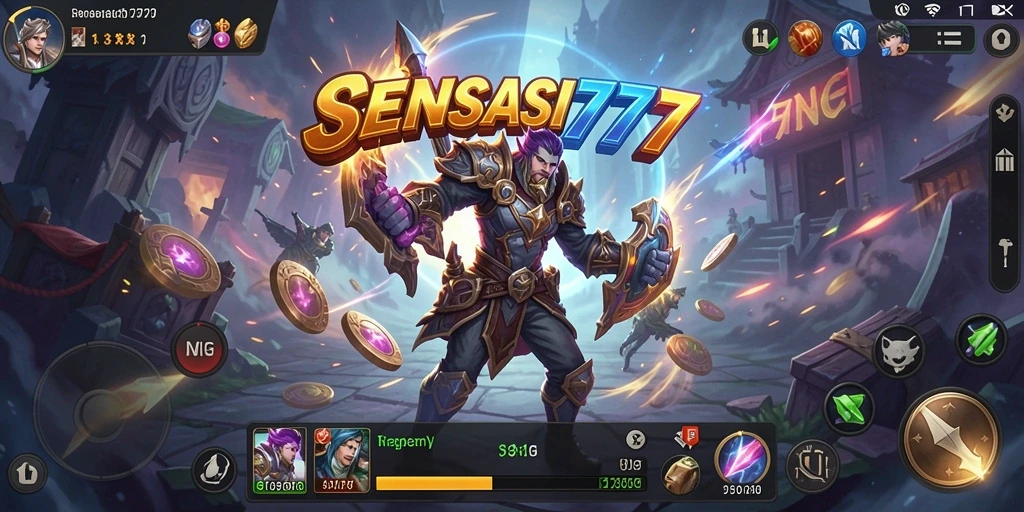 Tampilan gameplay SENSASI777 yang menarik dan penuh aksi.