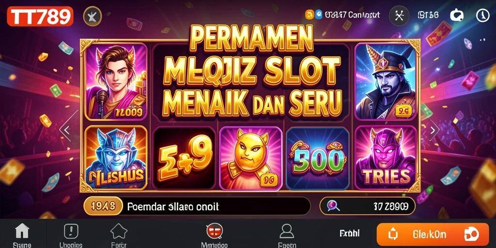 Tampilan gameplay seru dari permainan Slot TT789 yang mengasyikkan.